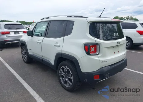 2016 Jeep Renegade Limited from USA, damaged, VIN ZACCJBDT7GPD46240